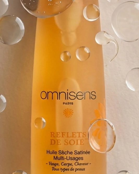Huile sèche satinée, Reflets de soie - Omnisens